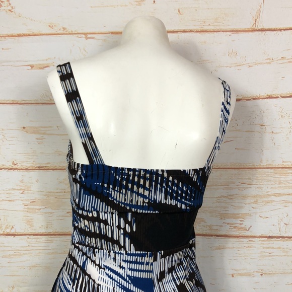 C3 - Bisou Bisou Blue Brown  Dress - Size 4 - Picture 5 of 6